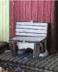 Osborn Models 3022 N Scale Park Benches - Makes 10 benches