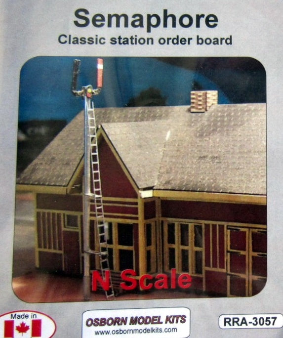 Osborn Models 3057 N Scale Osborn Model Kits N 3057 Semaphore Station Order Board