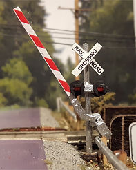 Osborn Models 3114 N Scale Add On Crossing Gates (for 3004) - 1 set
