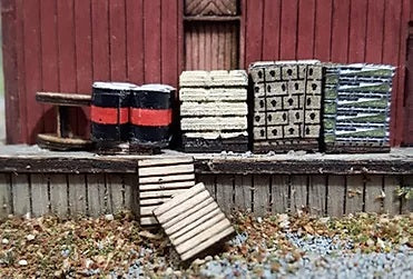 Osborn Models 3127 N Scale Pallet Load Set - 1 kit