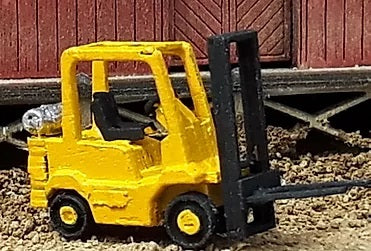 Osborn Models 3128 N Scale Heavy Duty Forklift (2) - 2 kits