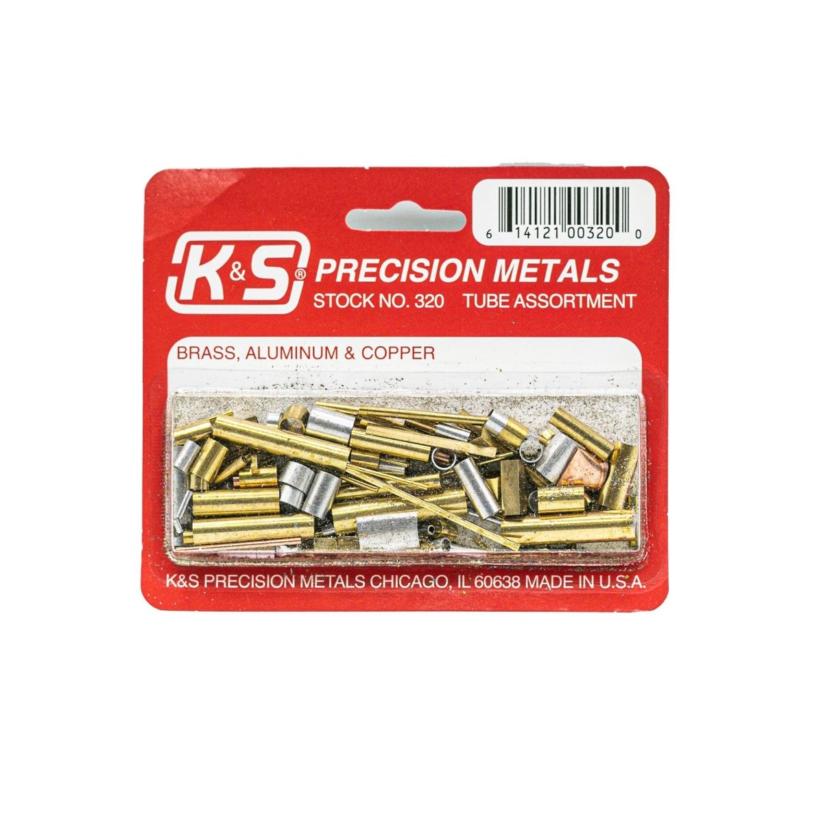 K&S 320 Box O' Metal (1 Box of Random Metal Pieces) - Oakville Model Trains Depot