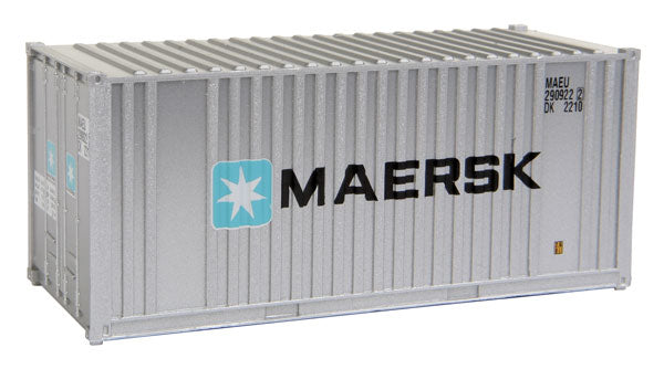 Walthers SceneMaster 8001 HO Scale 20' Corrugated Container with Flat Panel