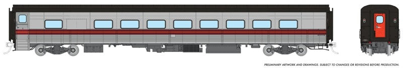 Rapido HO Tempo Snack Coach — Quebec Iron & Titanium