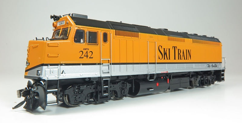 Rapido HO F40PH Denver Ski Train #242 DCC Sound