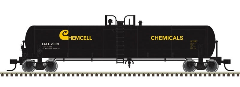 Atlas 50007782 N 20,700-Gallon Tank Car — ChemCell Chemicals (CGTX) #20172