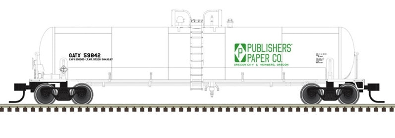 Atlas HO 20,700-gallon tank car GATX 99492