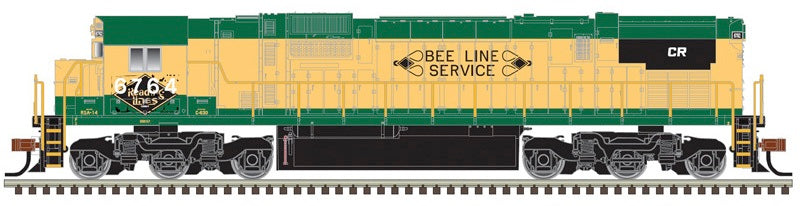 Atlas 40006558 N C-630 Silver — Conrail #6764 DC