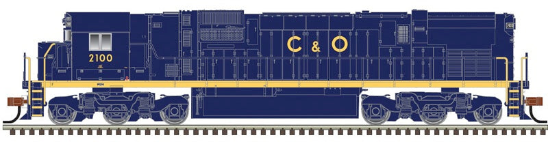 Atlas 40006569 N C-630 Silver — Chesapeake & Ohio #2102 DC