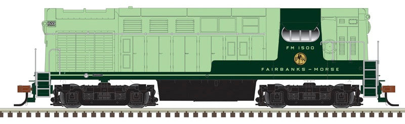 Atlas 40006647 N H15-44 Silver — Fairbanks-Morse Demonstrator #1500 DC