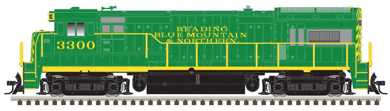 Atlas 40006489 N U33B Silver — Reading Blue Mountain & Northern #3303 DC