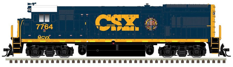 Atlas 40006497 N U36B Silver — CSX #7764 DC