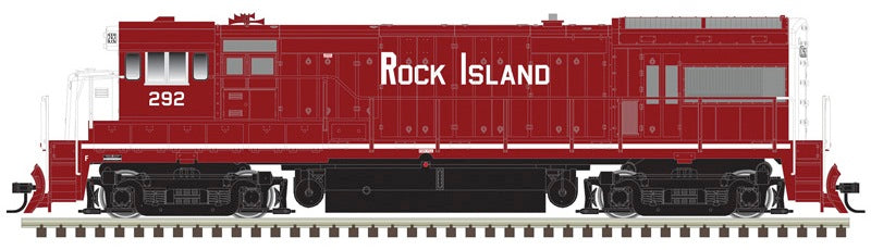 Atlas 10005237 HO U36B Silver Rock Island #295