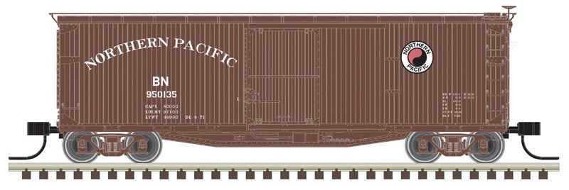 Atlas 50007957 N USRA double sheathed box car Burlington Northern 950135