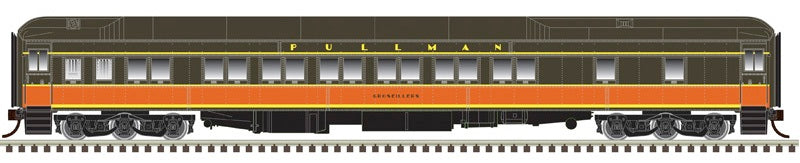 Atlas 20008545 HO Pullman 12-1 sleeper Illinois Central Groseillers