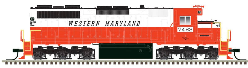 Atlas 10005298 HO SD-35 Western Maryland #7436 Silver