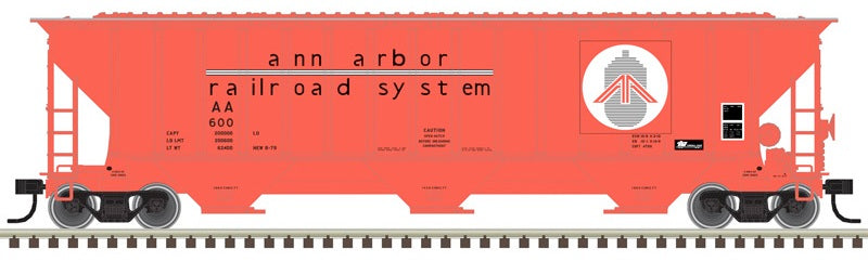 Atlas Trainman 50007806 N Thrall 4750 covered hopper Ann Arbor 624