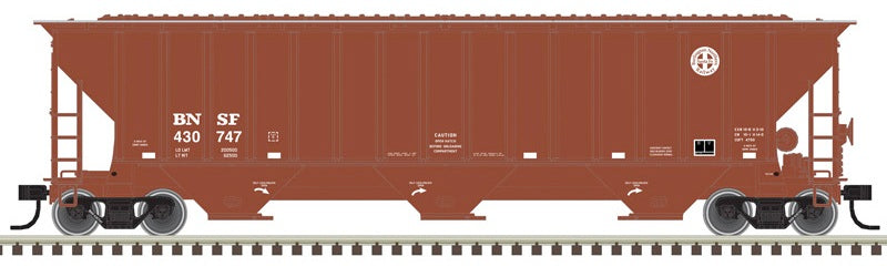 Atlas Trainman 50007807 N Thrall 4750 covered hopper BNSF 430747