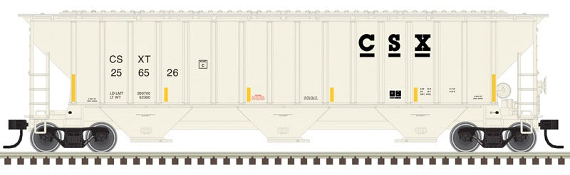 Atlas Trainman 50007814 N Thrall 4750 covered hopper CSX 256540