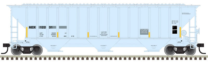 Atlas Trainman 50007822 N Thrall 4750 covered hopper The Andersons AEX 12231