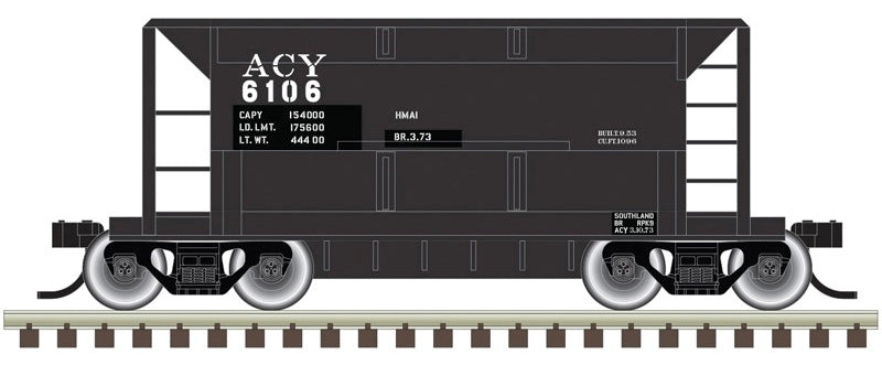 Atlas Trainman 50007849 N 70-ton ore car Akron Canton & Youngstown 6106