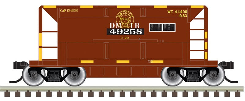 Atlas Trainman 50007868 N 70-ton ore car 6-pack Duluth Missabe & Iron Range