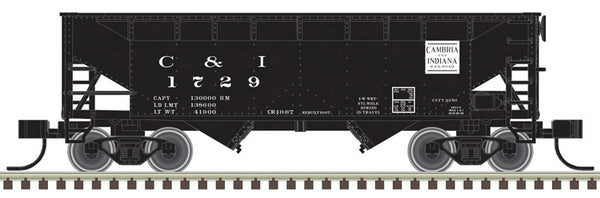 Trainman HO 2-Bay Offset Side Hoppers