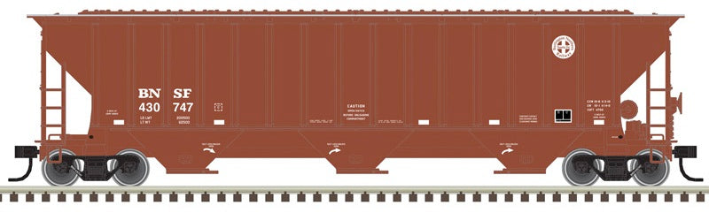 Atlas Trainman HO Thrall 4750 Covered Hopper BNSF #430801