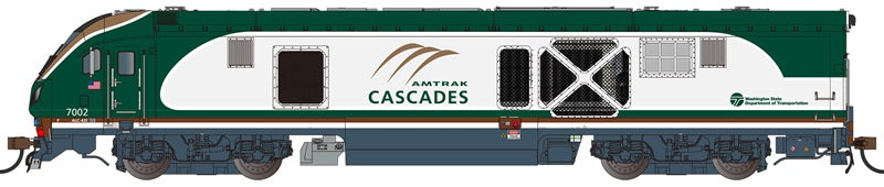Bachmann 67701 HO Scale Amtrak Cascades Siemens ALC-42E Charger #7002 DCC/Sound
