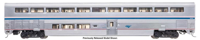 Walthers Proto 12066 HO Scale 85' Bombardier Superliner II Coach, Amtrak Phase VI #34129