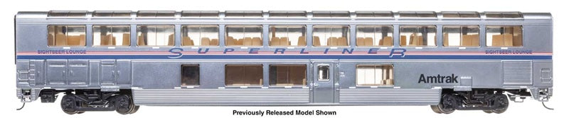 Walthers Proto 12092 HO Scale 85' Bombardier Superliner II Sightseer Lounge, Amtrak Phase IV #33027