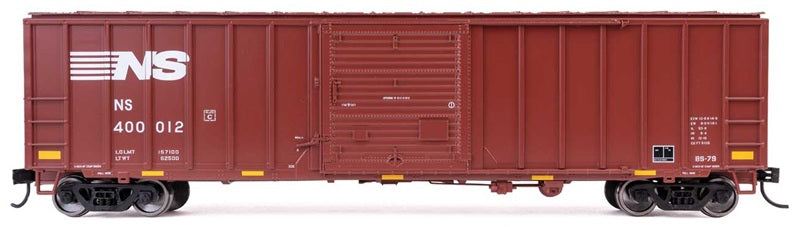 Walthers Mainline 3823 HO Scale ACF 50ft Exterior-Post Boxcar, Norfolk Southern #400012