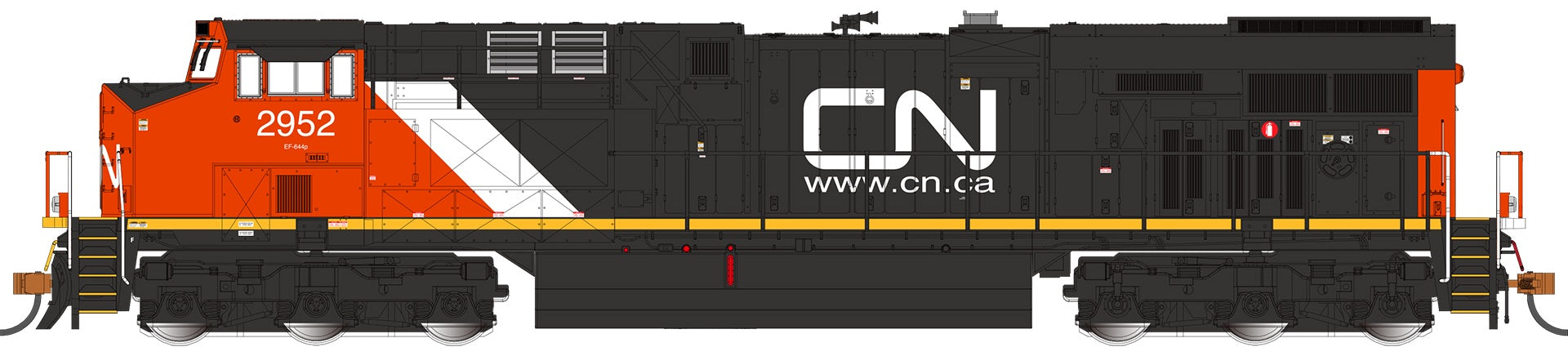 Bachmann 65414 HO Scale Canadian National WABTEC ES44AC #2952