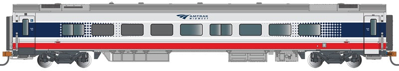 Bachmann 74527 HO Scale Amtrak Midwest Siemens Venture Cafe Car #4301
