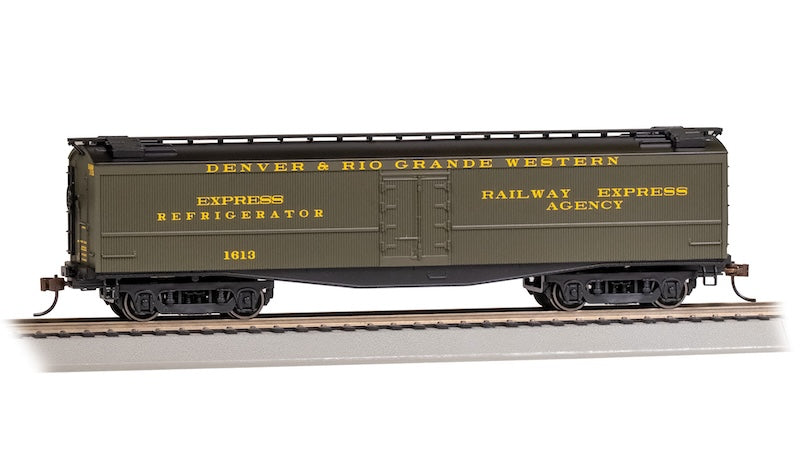 Bachmann 75706 HO Scale 50' Express Reefer - Denver & Rio Grande Western #1613