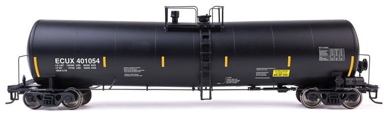 Walthers Proto HO 54' 23,000-Gallon Funnel-Flow Tank Car, Exxon ECUX #401054