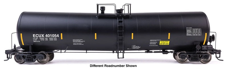 Walthers Proto HO 54' 23,000-Gallon Funnel-Flow Tank Car, Exxon ECUX #401077