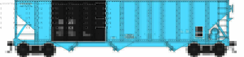 Bowser N scale 100-Ton Hopper