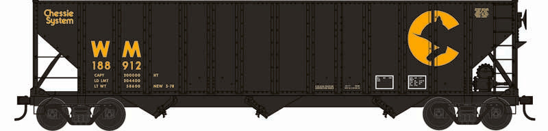 Bowser N scale 100-Ton Hopper