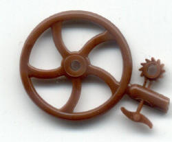 Grandt Line 3908 G Scale 16" Brake Wheel - pkg(2)