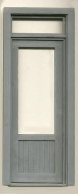 Grandt Line 3915 G Scale 36" Single Door with Window & Transom - pkg(1)