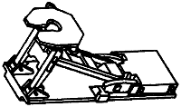 Details West 1014 HO Scale Hitches -- Spine Car (5)