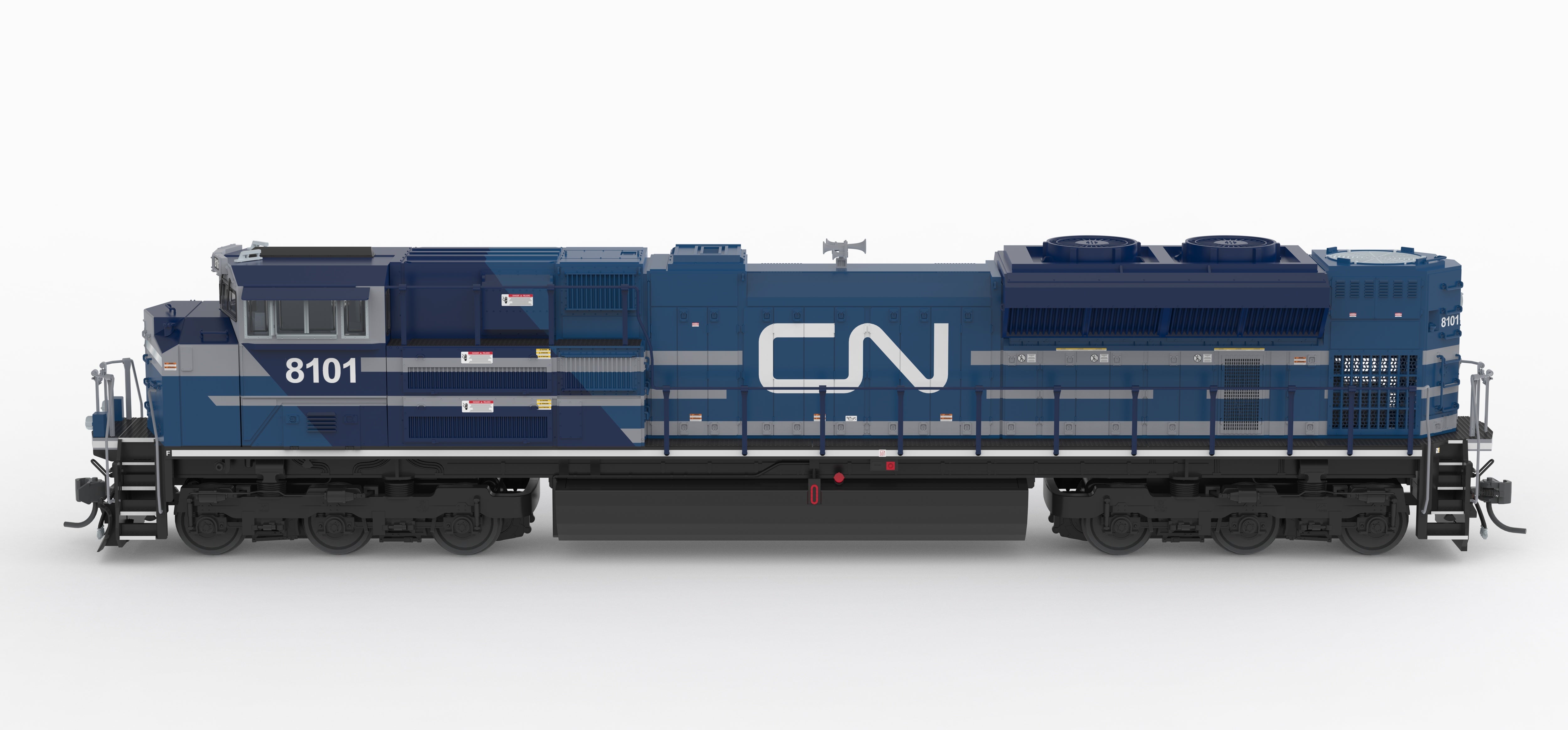 BLI 10427 HO SD70ACe CN 8101 - trucks and fuel tank