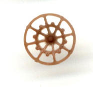 Grandt Line 4062 S Scale Ajax Brake Wheel - Delrin - pkg(3)