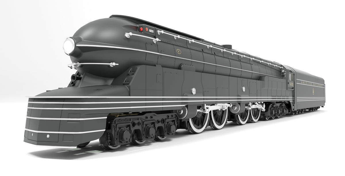 Broadway Limited Imports 4376 HO PRR S1 6-4-4-6 Duplex, #6100, 1939 World's Fair Appearance, Paragon4 Sound/DC/DCC, Smoke - view 2