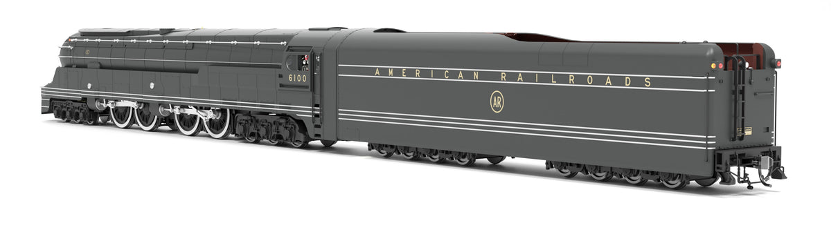 Broadway Limited Imports 4376 HO PRR S1 6-4-4-6 Duplex, #6100, 1939 World's Fair Appearance, Paragon4 Sound/DC/DCC, Smoke - view 5