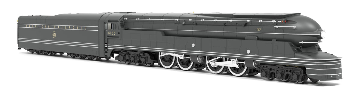 Broadway Limited Imports 4376 HO PRR S1 6-4-4-6 Duplex, #6100, 1939 World's Fair Appearance, Paragon4 Sound/DC/DCC, Smoke - view 8