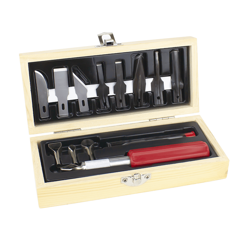 Excel Woodworking Tool Set in Wooden Box