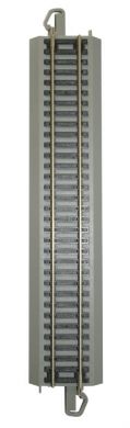 Bachmann 44581 HO Scale EZ-Track 9" Straight Nickel Silver Track Bulk - 50pcs