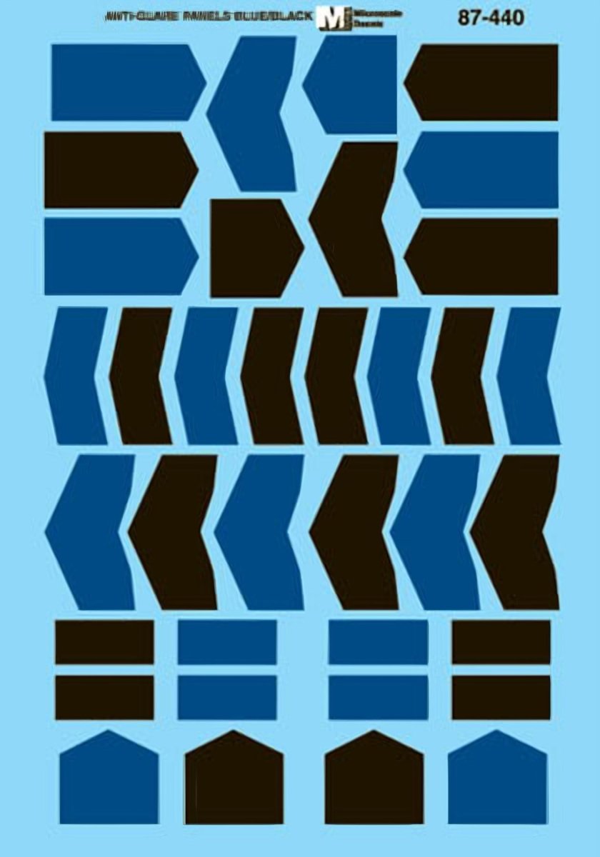 Microscale 60 - 440 N Scale Anti - Glare Panels CN/CP Waterslide Decals - Oakville Model Trains Depot